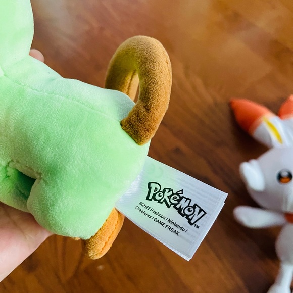POKEMON 2022 Grookey Plush 8" /Nintendo/Creatures/Game Freak - Picture 4 of 4